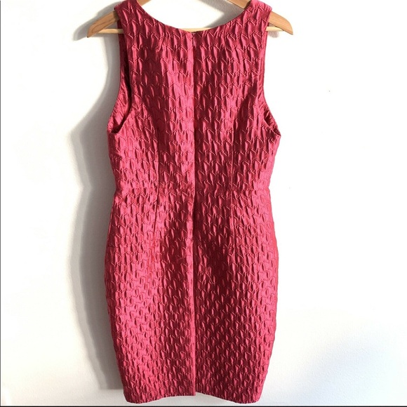 Milly Callie Pencil Dress In Italian Jacquard - Picture 3 of 10